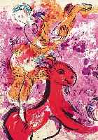 CHAGALL, MARC, FARBLITHOGRAPHIE, CA. 50 X 39 CM