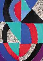 Delaunay, Sonia, Farblithographie, Mourlot Paris, Ed. La Humiere, handsign., ca. 56x39 cm  ...
