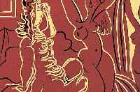 PICASSO, PABLO, DREI LINOLSCHNITTE AUS: PABLO PICASSO LINOGRAVURES, ED. CERCLE D'ART PARIS 1962, JE CA. 33 X 27 CM