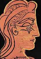 PICASSO, PABLO, VIER LINOLSCHNITTE AUS: PABLO PICASSO LINOGRAVURES, ED. CERCLE D'ART PARIS 1962, JE CA. 27 X 22 CM