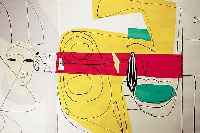 LE CORBUSIER, FARBLITHOGRAPHIE, IM STEIN SIGN. UND DAT. 17-2-63, CA. 111 X 75 CM
