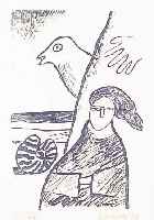 CORNEILLE (CORNELIS VAN BEVERLOO), VENTS ET VAGUES UND LES COQUILLAGES, ZWEI LITHOGRAPHIENAUF BüTTEN, HANDSIGN. UND NUM. 62/99, JE CA. 20 X 14 CM