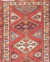 Meschgin, Persien, 394 x 105cm, , EHZ 4 Wolle auf Wolle, ca.40 Jahre