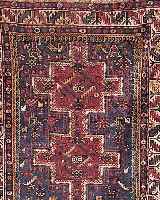 Shiraz, Persien, 150 x 123cm, , EHZ 4-5 Wolle auf Wolle, um 1930