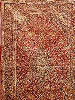 Keschan, Persien, 209 x 136cm, , EHZ 3 0eine Naturseide, um 1950.