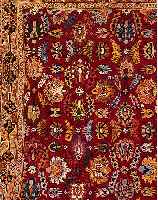 Deutschland, Tuffting, 394 x 404cm, , EHZ 3 Flor Wolle, um 1950