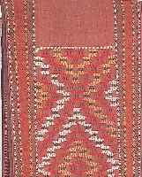 Zeltband, Turkestan, 1500 x 48cm, , EHZ 2 Wolle auf Wolle, um 1930