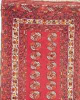 Afghane ca.456 X 88 cm. Ehz.2 ca.30 Jahre Flor,Wolle-Wolle
