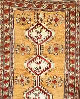 Gabbeh,Persien ca 195 x 100 cm. Wolle auf Wolle.ca 20 Jahre.