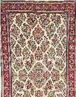 SAROGH, PERSIEN, 247 X 135CM, EHZ.2-3 FLOR WOLLE CA.20 JAHRE.