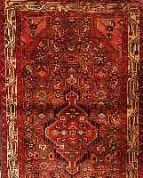 Hamadan, Persien, 314 x 102cm, Flor Wolle