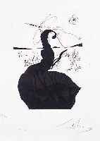 Dali, Slavador, 1904-1989, Xylographie aus Babaou von 1978, Centre Culturel Ateliers d'Art Jean Mathan, handsign., num. 28/90, ca. 30 ...