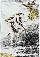 Dali, Salvador, Farbradierung über Heliogravure, aus Les Caprices de Goya de Dali, hier Blatt 68: Los incas ...