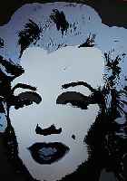 Warhol, Andy, 1928-1987, Marylin, Farbserie-graphie, rckseitig gestempelt: Fill in Your own signature, Edition Sunday B. Morning, ca. 91 x 91 cm, ...