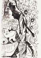 Picasso, Pablo, 1881 - 1973, Drei Lithographien aus Le Gout du Bonheur, Ed. Cercle d'Art Paris, Auflage 666 ...