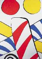 Calder, Alexander, Farblithographie, im Stein sign., ca. 74 x 52 cm