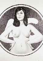 Ramos, Mel, Nude, Lithographie, handsign. und dat. 69, D. ca. 43 cm