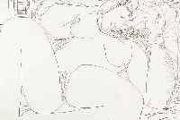 PICASSO, PABLO, 1881-1973, AKTDARSTELLUNG, LITHOGRAPHIE NACH EINEM ORIGINAL, SPADEM 1972,MOURLOT PARIS, CA. 40 X 50 CM
