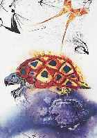 DALI, SALVADOR, 1904-1989, DIE SUPPENSCHILD-KRöTE, FARBHELIOGRAVURE MIT HOLZSCHNITT AUS ALICE IM WUNDERLAND, ED. RIGAL,NOURISSON NEW YORK 1969, ...
