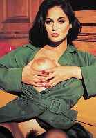 Rheims, Bettina, Plakat zur Ausst. Das Bild des Körpers, Frankfurter Kunstverein 1993, Farboffset, handsign., ca. 84 x 59,5 cm