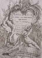 Boucher, Francois 1703- 1770, frÜhe origin. Radierung in sehr guter Erhaltung mit gestochenem Text, PlattengrÖße ca. 15x 22cm, PP. Rahmen.