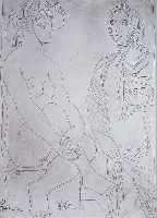 PICASSO PABLO, 1934, ZWEI FRAUEN Z.T. AKT- DARSTELLUNG, NUM. 16/200, HANDSIGN., RADIERUNGCA. 28 X 20.5 CM