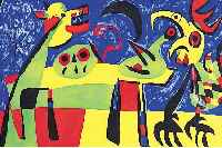 MATISSE, HENRI, TERIADE, FARBLITHOGRAPHIE AUS VERVE 27/28 VON 1952, CA. 35 X 53 CM, BUGFALTE