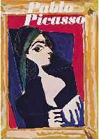 Hommage à Pablo Picasso, Ebeling Verlag Wies- baden 1976, mit einer original Farblitho- graphie, ca. 31 x 24 cm, deutsche Ausgabe, ...