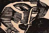 SCHMIDT-ROTTLUFF, KARL, 1884 ROTTLUFF-1976 BERLIN, HOLZSCHNITT, CA. 17,5 X 24 CM, PP, U.GL., R., AUS GENIUS JAHRGANG I VON 1919