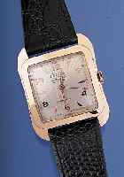 EXACTUS Herrenarmbanduhr Modell Superautomatik Ref.-Nr. 2132, Schweiz um 1955, RG 750/000,Maße ca. 40 x 32 mm, Boden gedr., taill., 25 St., Werk ...