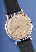 IWC Herrenarmbanduhrwerk im neutralen RG 585/ 000-Rundgehäuse, gespr. Bandanst., nach Rep.verstärkt aufgel., Boden u. Glasrand gedr., vers. ...