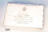 ZIGARETTENDOSE, WOLFERS FRèRES, BRüSSEL, DAT. 1947, 800ER SILBER MIT EINSATZ, BE- RüHMTESTE SILBERMANUFAKTUR BELGIENS, AUF DEM DECKEL ...