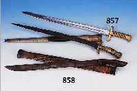 BAJONETT, UM 1850, L. CA. 62 CM, LEICHTE ALTERSSPUREN