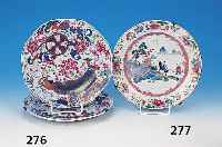 Teller, Chien Lung, China, um 1790, Porzellan, bemalt, D. 22.5 cm