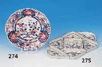 Teller, Japan, um 1830/40, Imari Porzellan, bemalt, leicht berieben, D. 22 cm