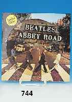 Schallplatte, Beatles Abbey Road, sog. Bildplatte, Apple Records, lim. Edition im orig. Hülle, diese min. beschädigt, ca. 31 x 31 cm