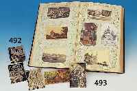 Konvolut aus fünf Postkarten mit Schallplat- ten, 30er Jahre, 1 x Rakoczy-Marsch; 1 x Fledermaus Walzer; 1 x Leichte Kavallerie; 1 x O du ...