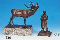 Bronzeskulptur, wohl 30er/40er Jahre, Volkmar Haase, 20. Jh., monogrammiert rücks. num. 48, H. 22 cm