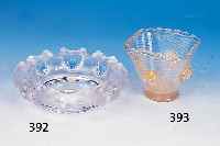 Schale, Lalique, Frankreich, 2. H. 20. Jh., farbloses Preßglas, umlaufender reliefierter Dekor, partiell mattiert, D. ca. 19,5 cm, unsign.
