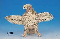 Skulptur, Alaska, Eskimo-Kunst, 20er Jahre Adler, Walroßzahn geschnitzt, H. 13.5cm