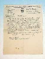 2 AUTOGRAPHEN, MAX ROESLER, RODACH, HANDGESCHRIEBENER BRIEF AN SEINE TOCHTER ELISE VON 1911/12, PRIVATER INHALT, FAMILIEN- ...