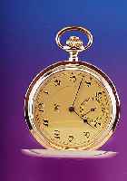 VOGT Herrentaschenuhr, Savonettemodell, Ref.-Nr. 116845, Schweiz um 1914, RoseG 585/000, für d. deutsch. Markt, bd. Schalen sym. ...