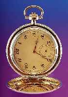 PHILIPP HAAS & SÖHNE Herrentaschenuhr, Teutonia, Savonette, Ref.-Nr. 57878, Deutsch- land/Schweiz um 1912, GG 585/000, bd. Schalen sym. ...