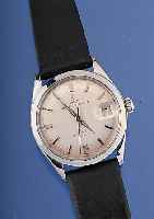TUDOR Herrenarmbanduhr Modell Prince Oyster Date, Schweiz um 1963, Edelst.-Boden u. Krone geschr., Prinzip Rolex, Zentralsek., Da-tum, 25 St., ...