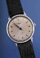 LONGINES Herrenarmbanduhr Modell Admiral, Ref.-Nr. 1093/234869, Schweiz/USA um 1960, Edelstahl-Einschalengeh., get. A-Welle, bei Fertigst. ...