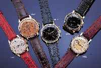 ZENITH Armbanduhr Chronograph, Ref.-Nr. 892372, Schweiz um 1954, GG 750/000, Boden geschr., bei Fertigst. wassergesch., 45-Min.- Stopzähler, ...