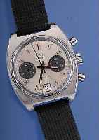 Konvolut 2 Herrenarmbanduhren: 1 x BWC, Chronograph Modell Incabl., Schweiz um 1968, aufw. Bl. m. hervorgeh. Hilfszifferbl. für 30-Min. ...