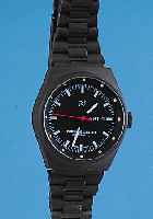 ORFINA Damenarmbanduhr Porschedesign, Ref.- Nr. 75686, Schweiz um 1994, Edelst.-Geh. u. -Band mattiert, Boden u. Krone geschr., bei Fertigst. ...