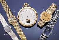 OMEGA Herrengoldbanduhr Modell De Ville, Ref.-Nr. 8271-022, Schweiz um 1972, WG 750/000Geh. incl. WG-Gliederband, aufwend. Gesamtver-arb., Boden ...