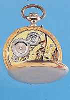 BRANDT & HOFMANN HERRENTASCHENUHR LEPINEAUS- FüHRUNG, REF.-NR. 66867, SCHWEIZ/DEUTSCHLANDUM 1904, RG 585/000, BODEN SYM. GUILL., PERF. 2-TEILIGES ...